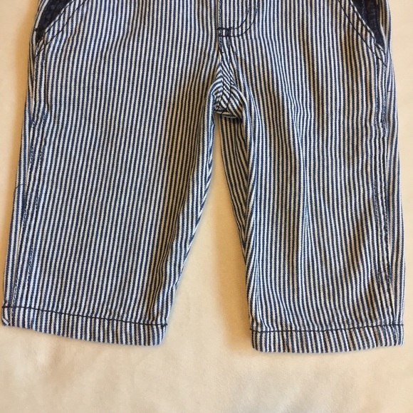 U.S. Polo Assn pinstriped Overalls - Picture 4 of 10